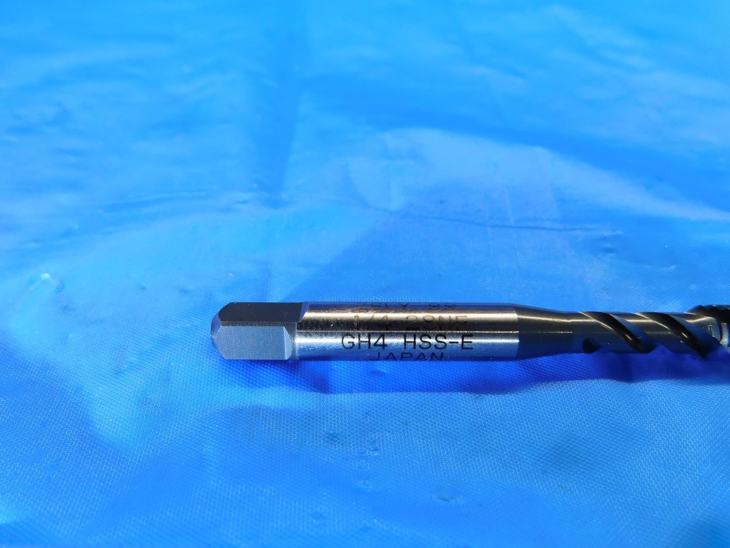 3 PCS YMW 1/4 28 NF GH4 HSSE Oxide Coated Bottoming TAP 3 Spiral Flute .25 Tool - DW20132BW2