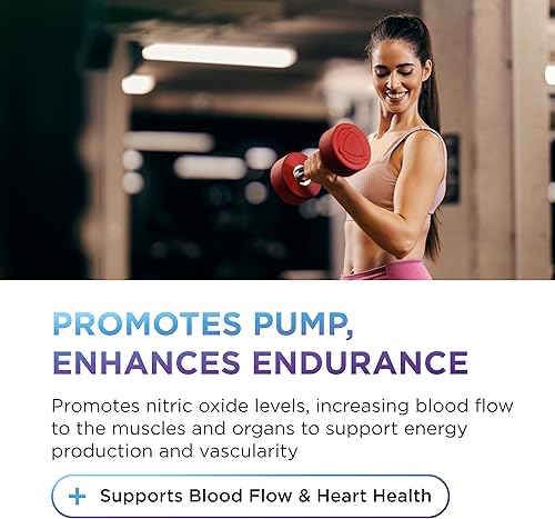 Miniatura 4 de Dr. Emil's ARGININE Plus - L arginina + L citrulina - 2500 mg de dosis alta sin tabletas de refuerzo - Suplemento de óxido nítrico para vascularidad