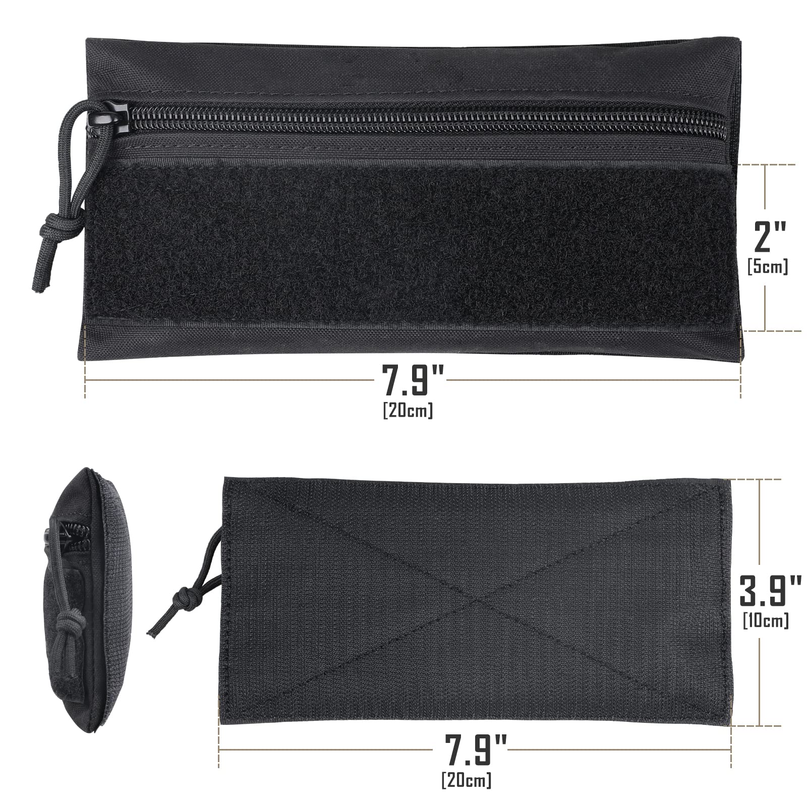 Mini Pochette FOLOSAFENAR Pochette Utilitaire Compacte EDC Tactique, Porte Pochette De Ceinture