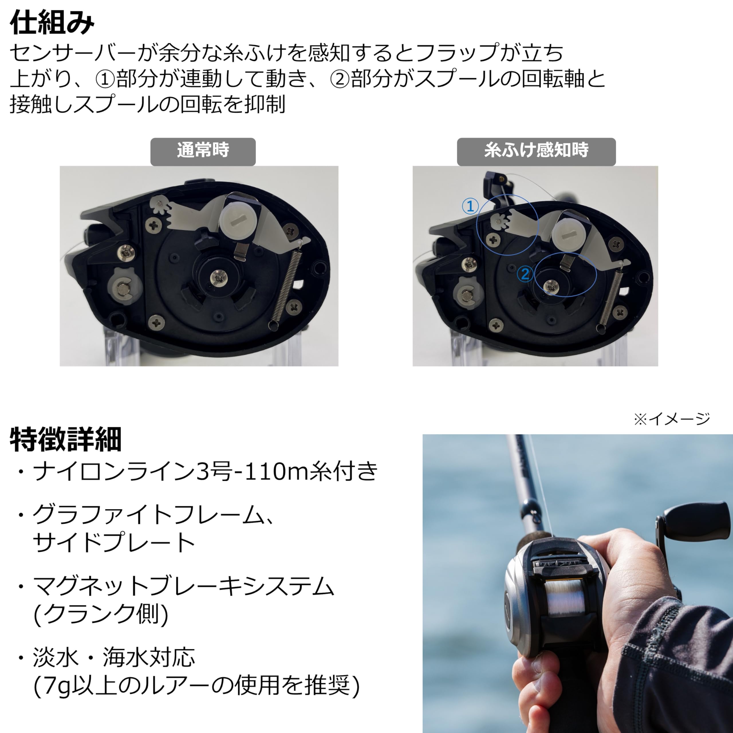 Amazon | Abu Garcia (アブガルシア) MAX X イージーキャスト7 ベイト