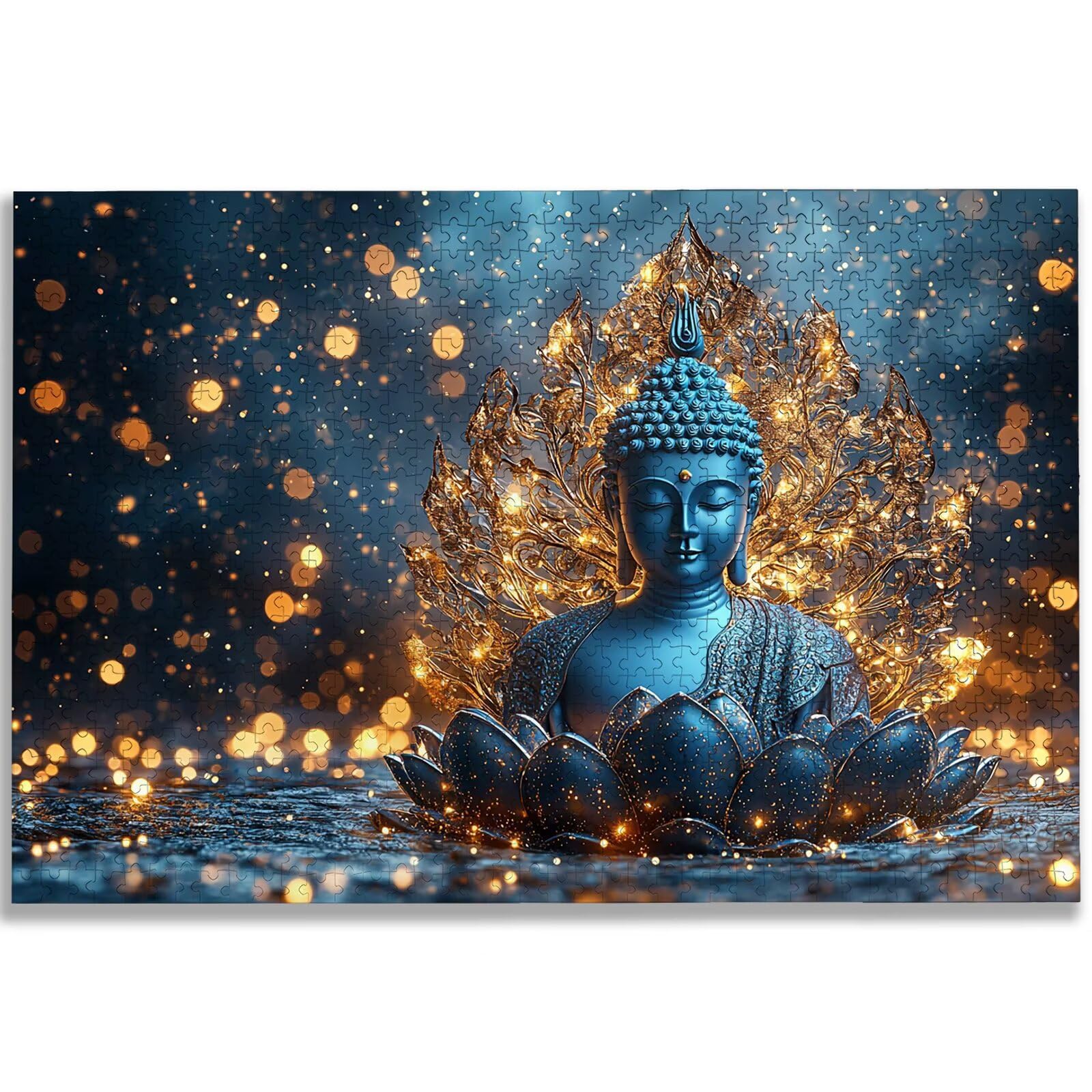 Puzzle 3000 Pièces Adultes, Puzzle Zen pour Adulte Débutant, 122x80 cm Grand Puzzles Fantaisie avec Boite, Jeu de Concentration pour Adultes, Puzzles Bois pour Décoration Maison, Cadeau Femme, -1666