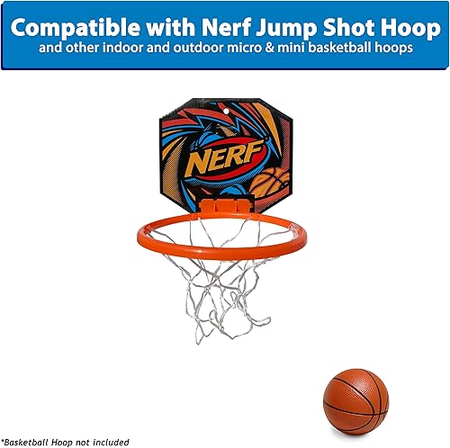Miniatura 4 de Mini baloncesto de espuma suave, bola de 3 pulgadas para aros Nerf y juego en interiores, superficie duradera y ligera, con textura, compatible con