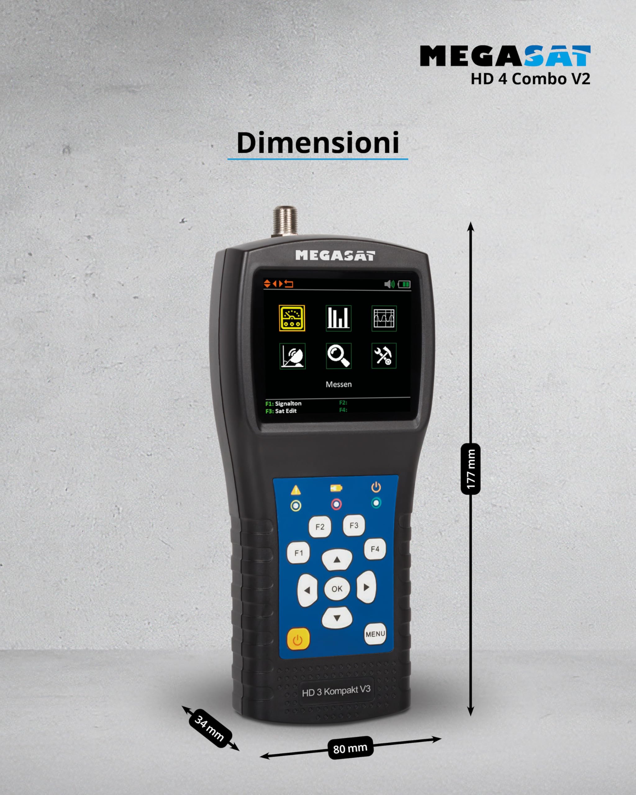 Megasat 2600022 HD 4 Combo V2