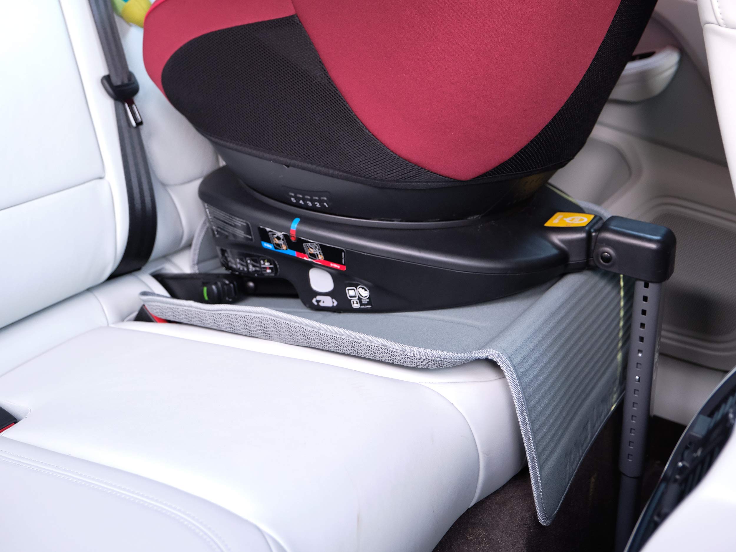 Prince Lionheart - 2-Stage Seatsaver: La Construcción De Espuma De Alta Densidad De 2 Partes Evita Daños por Depresión, Suciedad, Derrames Y Desgaste De Los Asientos De Seguridad para Niños - Negro,