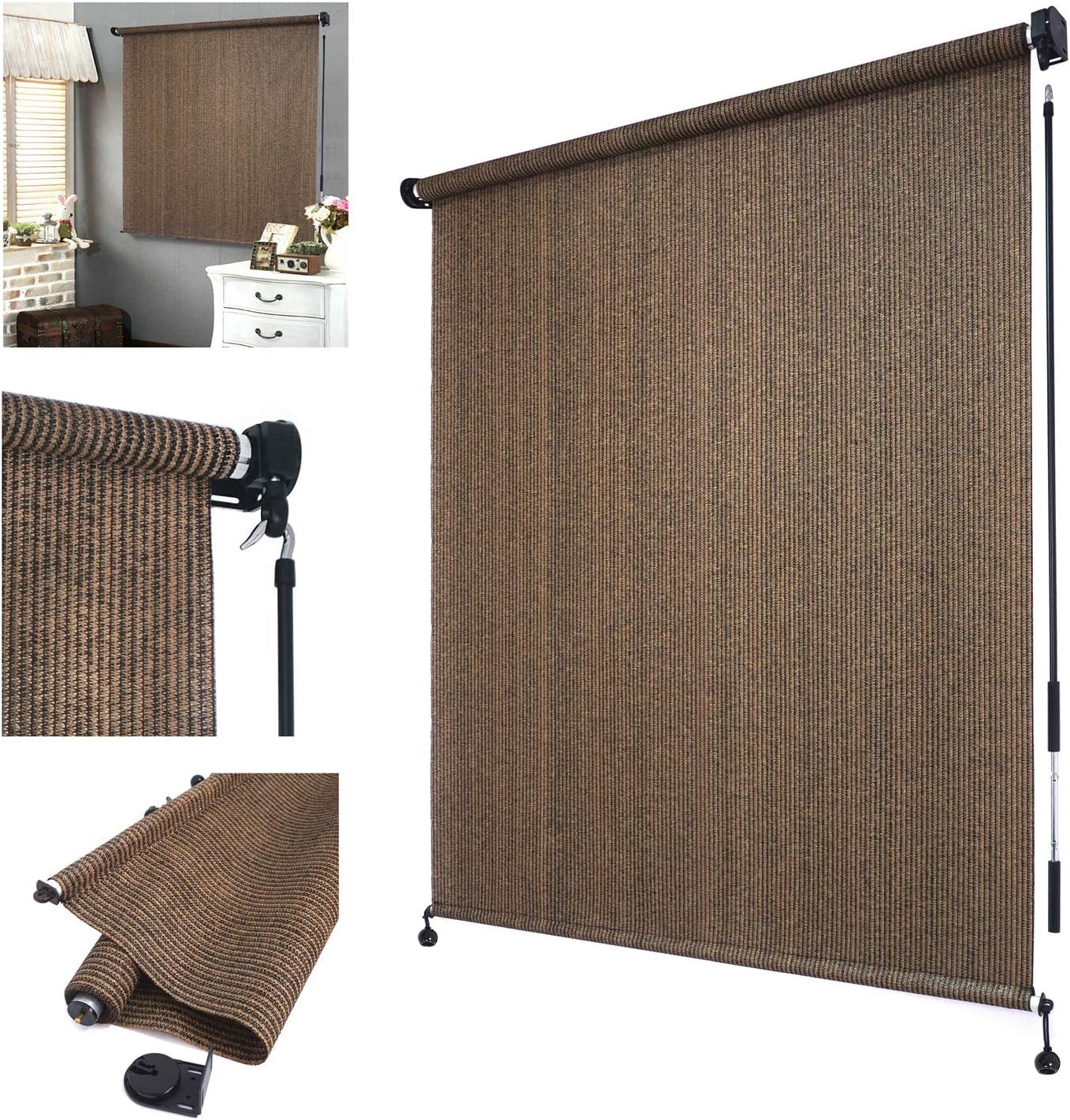 Tissu à œillets En Coton Blanc CRAFTYMELODY - 2 Mètres De Large (1300mm) - Pour Broderie, Couture, Déco Maison Et Vêtements - Respirant Et Facile à Travailler
