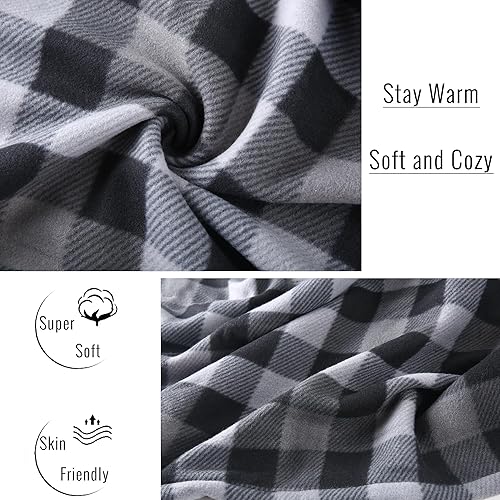 Miniatura 3 de YAKEE Manta térmica eléctrica tamaño matrimonial de 72 x 84 pulgadas, acogedora manta eléctrica de piel sintética suave, 4 niveles de calentamiento