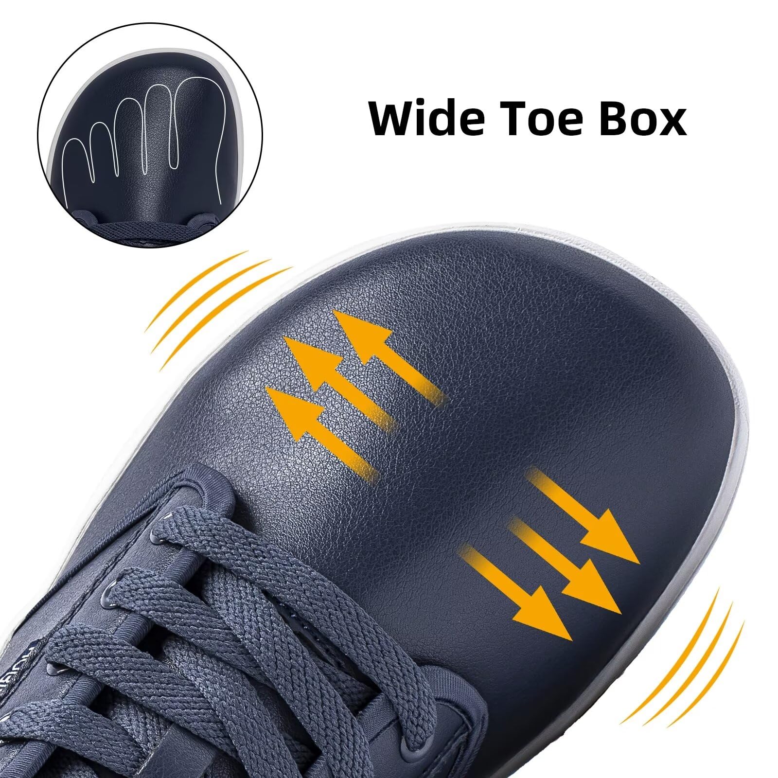 HOBIBEAR Unisex Scarpe a Piedi Nudi Larghe per Uomo Donna Scarpe da Ginnastica minimaliste Zero Drop Scarpe Leggere e Confortevoli