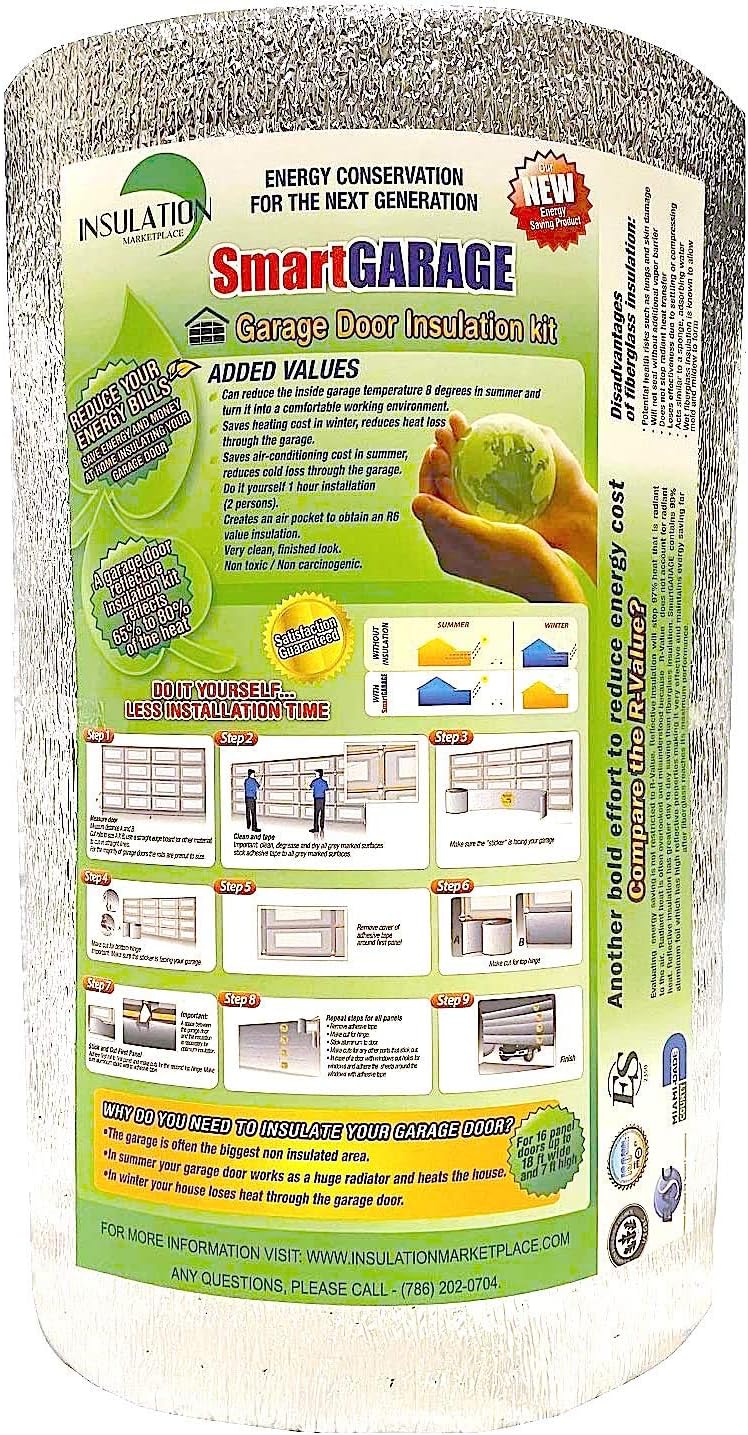 SmartGARAGE - Reflective Garage Door Insulation Kit
