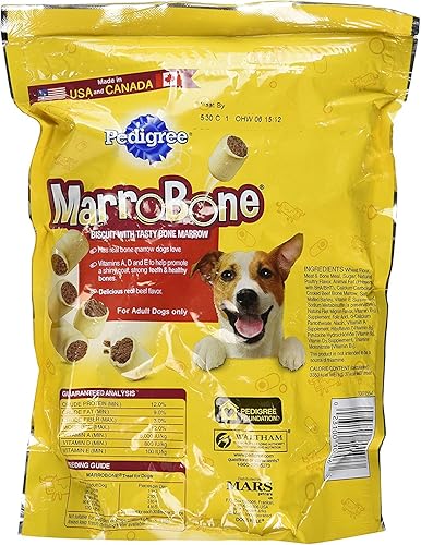 Miniatura 2 de Pedigree MarroBone - Golosinas para perros de 1.5 libras, paquete de 2 bolsas
