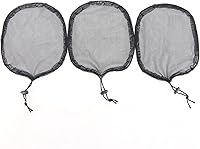 Vista 7 de BTWTRY 3 piezas de red de cola de caballo de tejido negro con cordón elástico base elástica para hacer pelucas de cola de caballo afro para mujeres