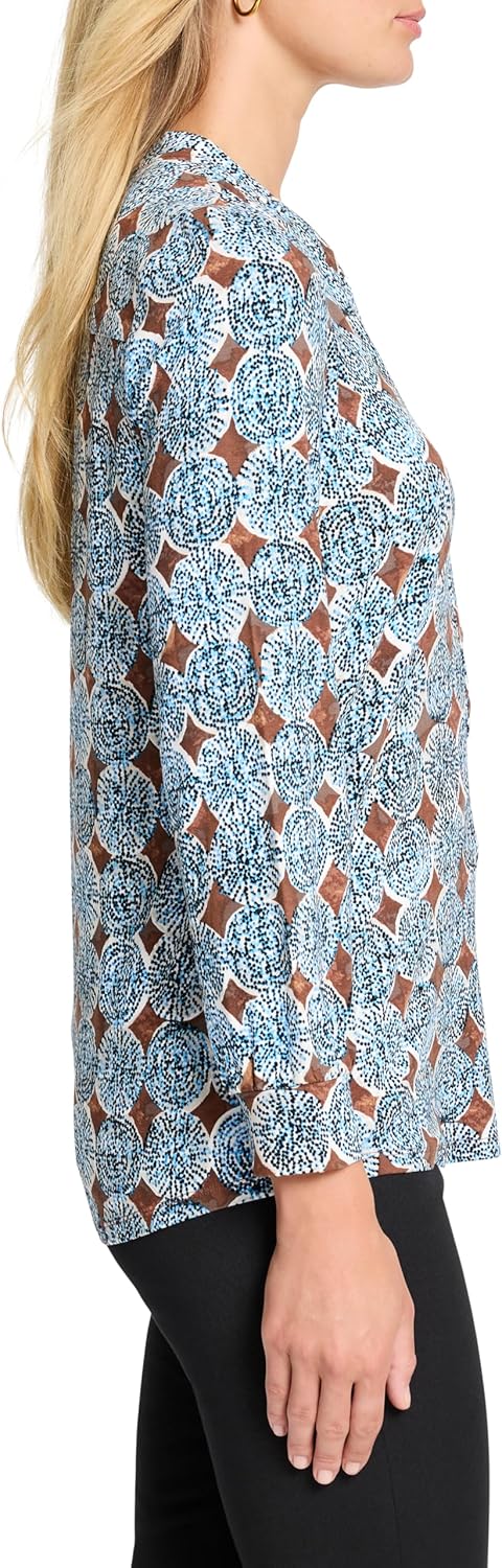 NIC+Zoe Womens Sand Dollar Top - Image 4