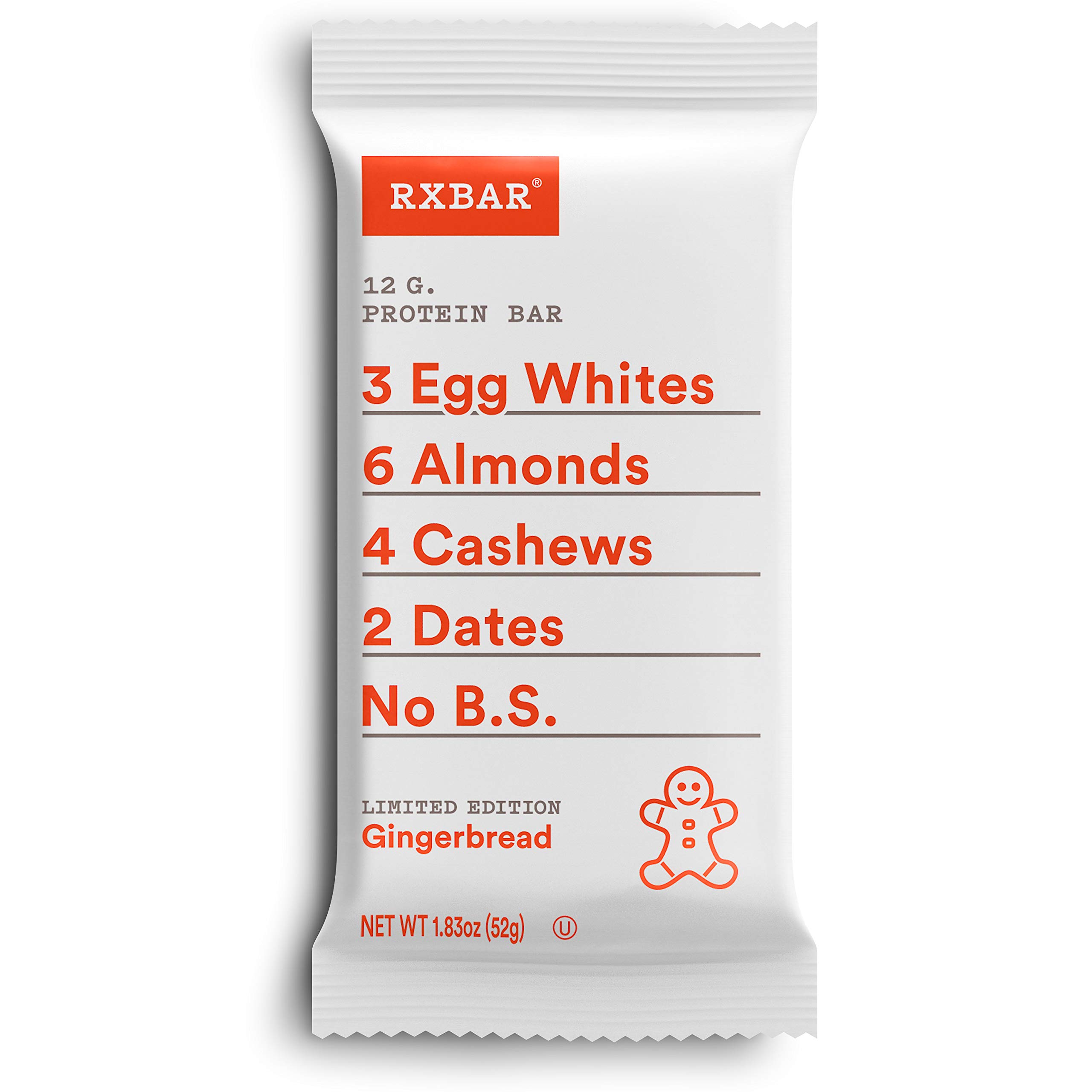 RXBARGingerbread Protein Bar, 1.83 Ounce