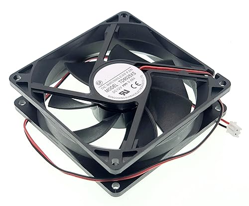 Miniatura 3 de Nuevo ventilador de refrigeración para TONON TD9025XS, DC 12V 0.08A 9025 9CM Tamaño: 3.543x3.543x0.984 in Ventilador de enfriamiento silencioso de 2