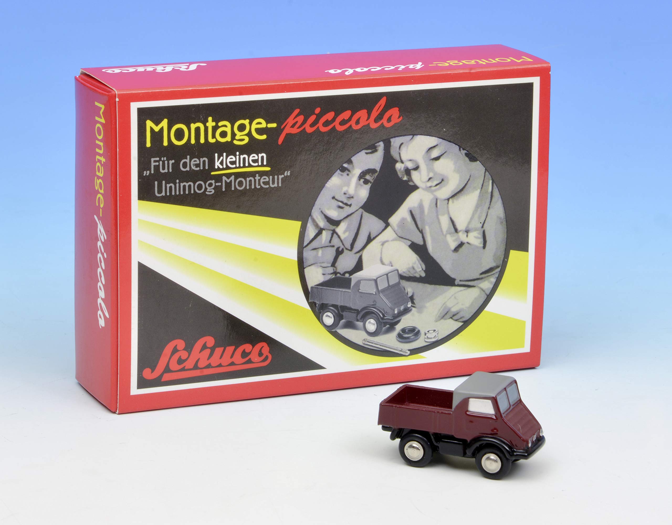 Dickie Toys 450559600 Schuco 450559600-Piccolo Unimog, Miniature