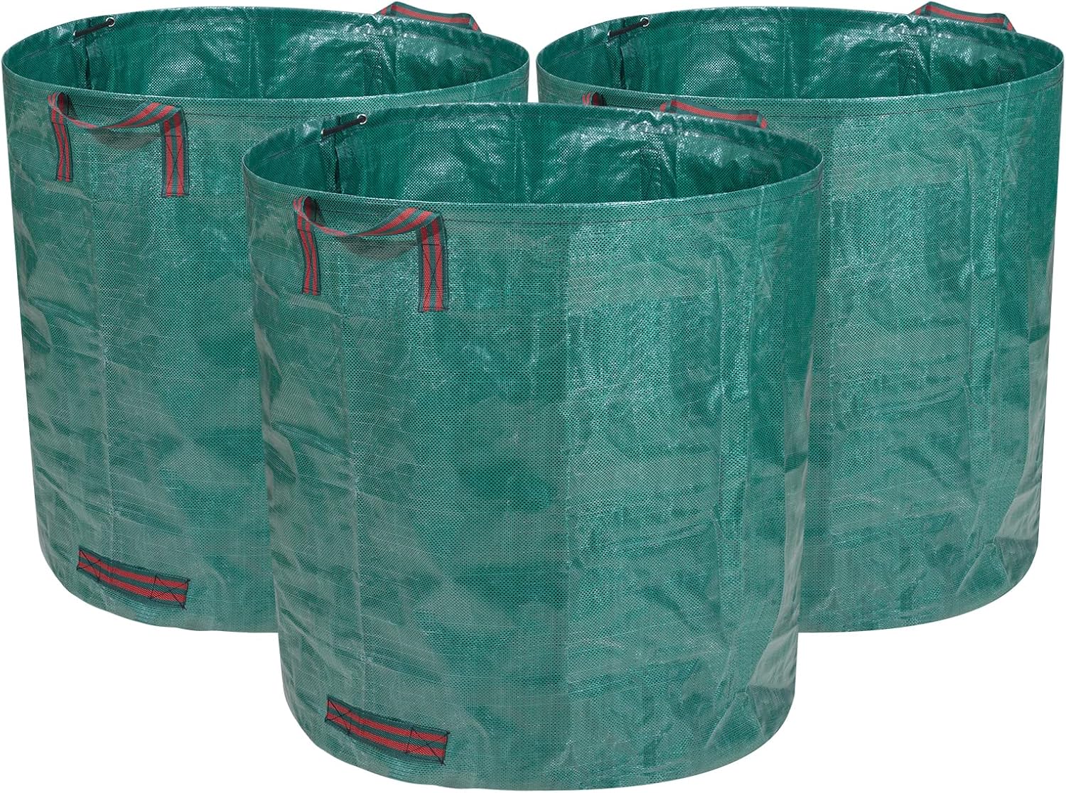 Heavy Duty Garden Waste Bags,3 Pcs Garden Sacks with Handles,Garden