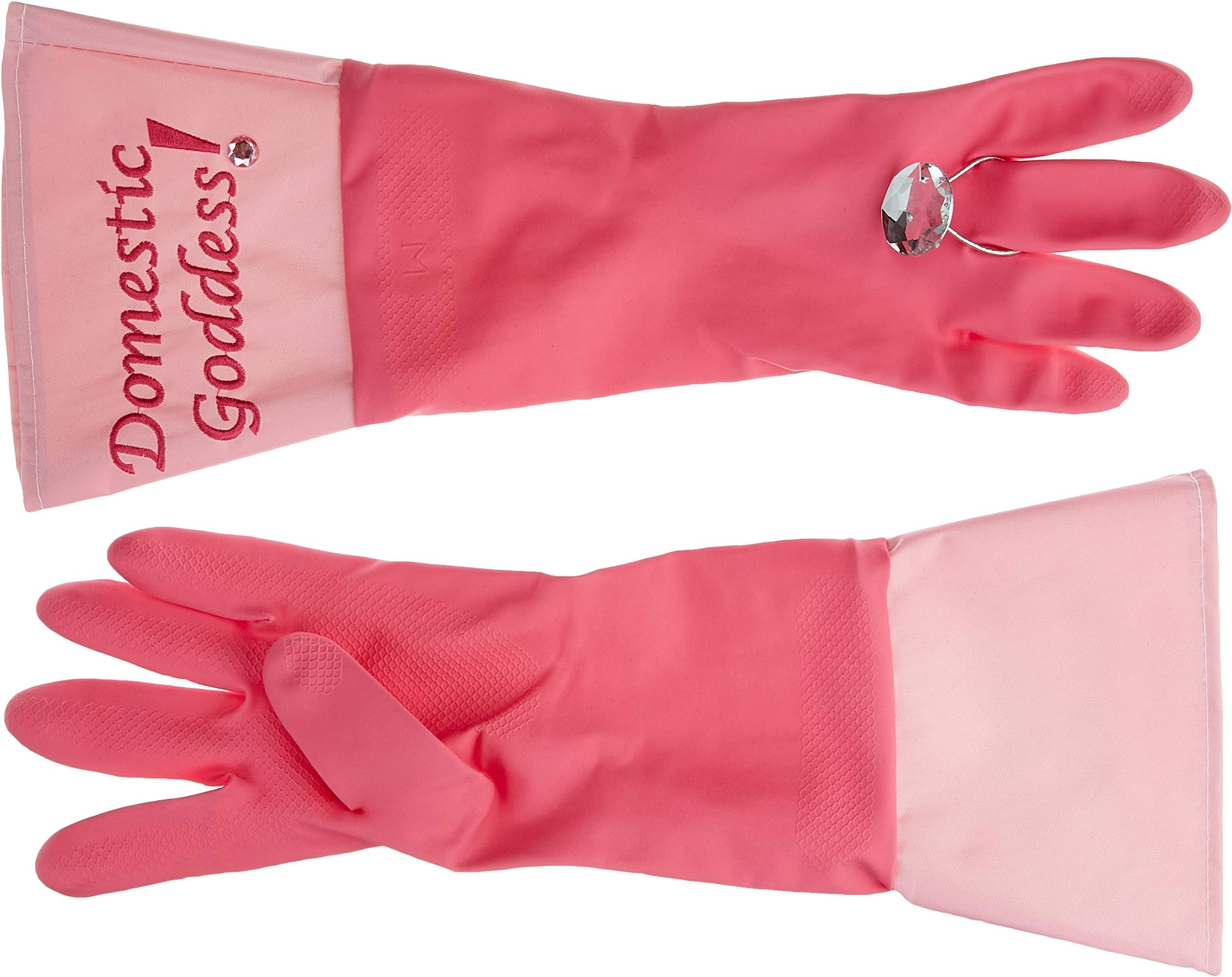 DP0990 Domestic Goddess Washing Up Gloves, Size 1 (Pack of 1)