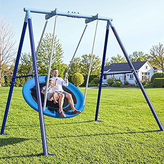 Backyard Swing Sets For Adults Picks collage image 2