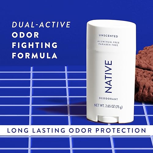 Miniatura 55 de Native El desodorante contiene ingredientes derivados de forma natural, control de olores de 72 horas, aromas de temporada para mujeres y hombres,