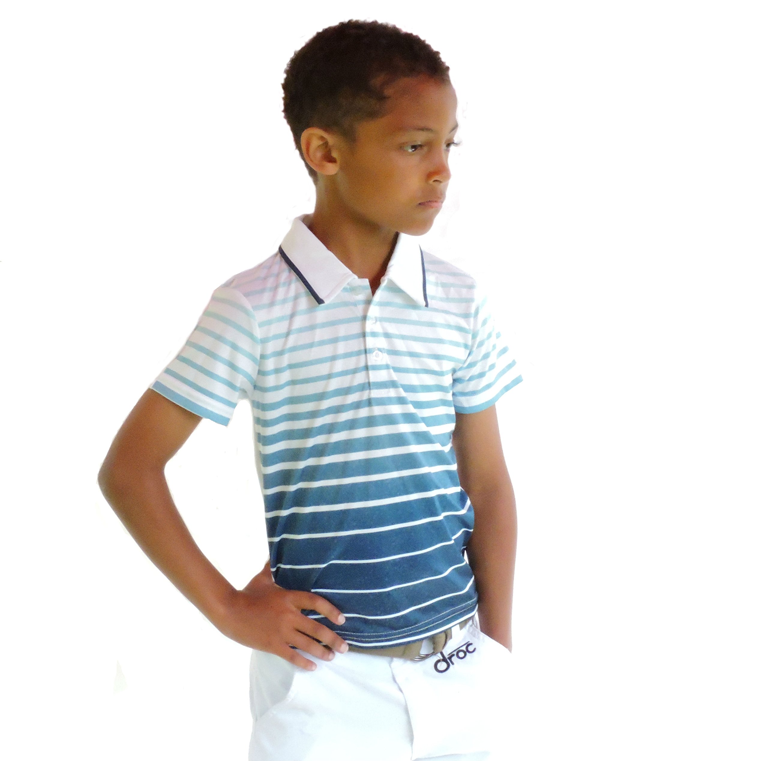 Droc Columbia Classic Sublimation Polo Shirt (Boys) 6-8 Yrs Old