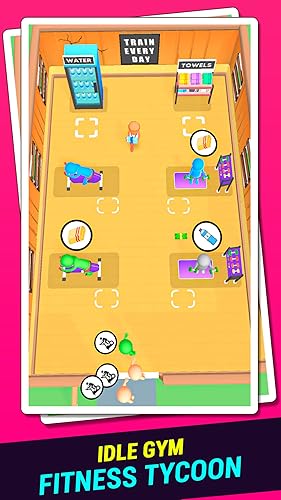 My Idle Gym: simulador de magnate del fitness: el magnate del entrenamiento perfecto en el gimnasio 3D - Dream Club Empire Games - imagen 5