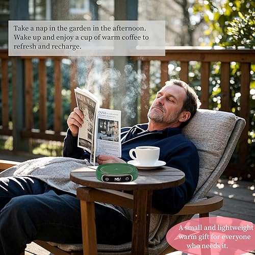Miniatura 3 de Calentador de tazas de café para escritorio, calentador de tazas multiusos para todas las botellas y tazas calentador de tazas de calentamiento
