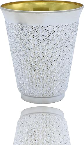 Miniatura 4 de Exquisite Juego de taza y platillo de plástico desechable de 5.5 onzas para niños, taza y platillo Tatz Silver para Pascua, Shabat, boda, británico