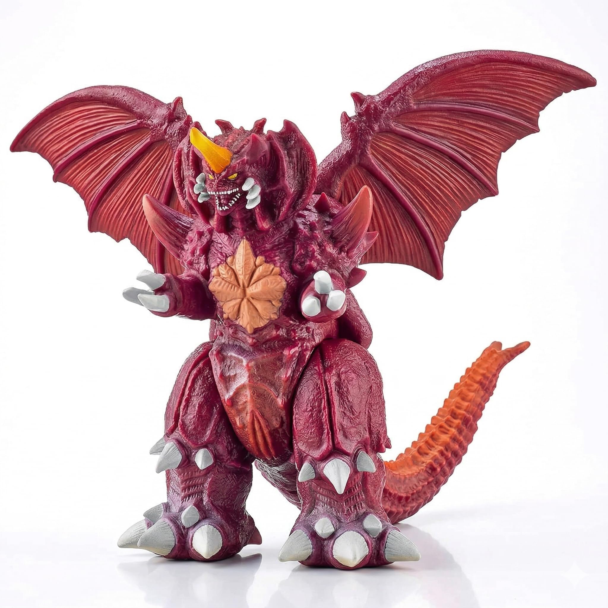 Destroyah Monster Action Figure 8 Inch โ Kaiju Creature Toy with Movable Joints, Detailed Dragon Style Figure with Carry Bag for Kids Play, Display & Gift