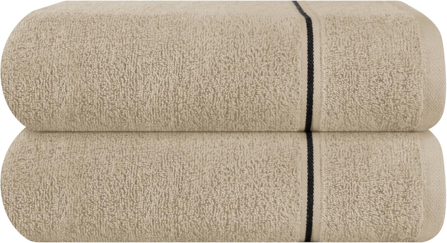 MyOwn Ultra Soft 4 Pack Oversized Bath Towel Set 27x54 inches, 100% Cotton Bath Towels, Highly Absorbant Compact Quickdry & Lightweight Towel, Ideal for Gym Travel Camp Pool - Charcoal Grey