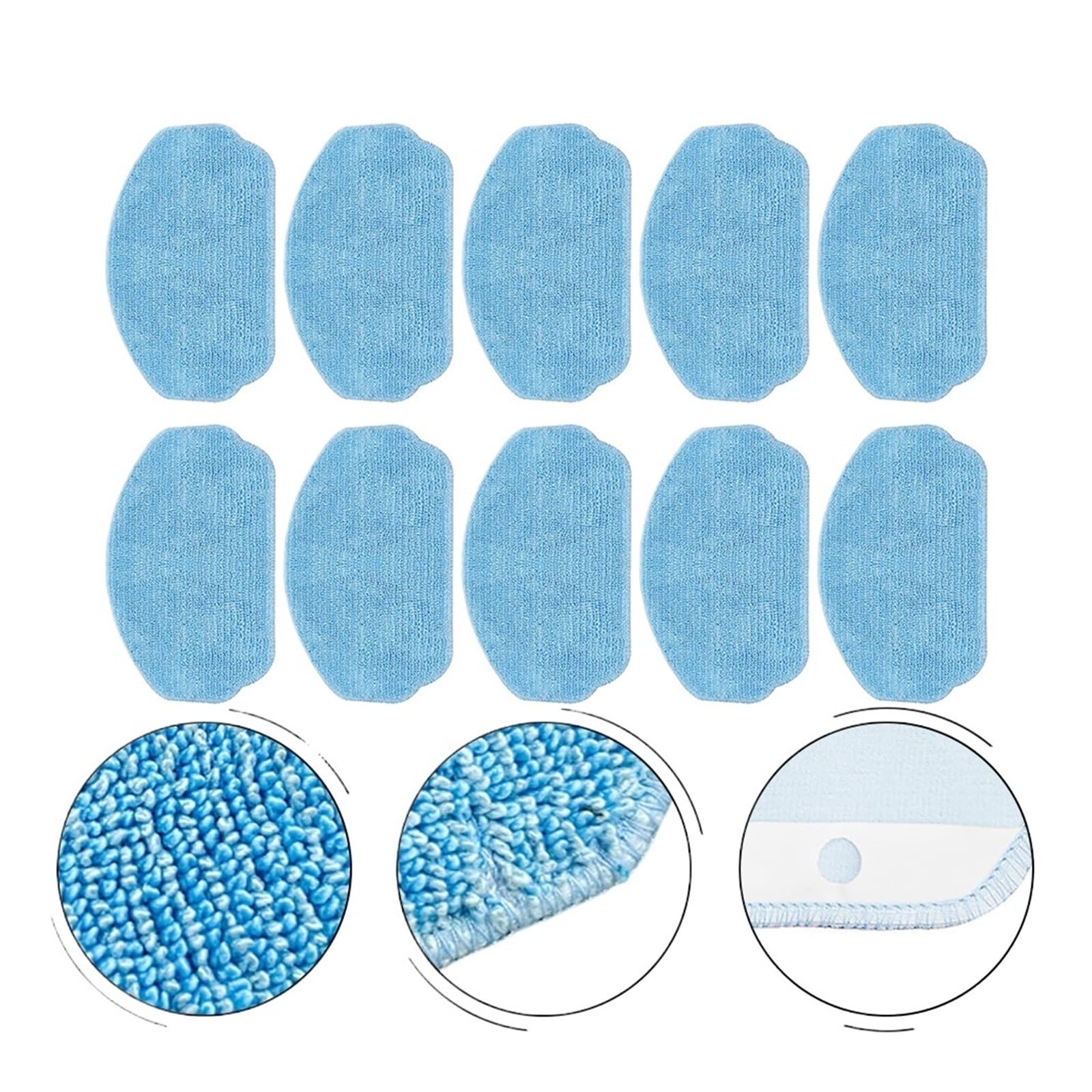 Paño de fregona for Robot Aspirador, Compatible con Kabum, 100