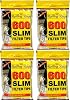 2400 (4 x 600) Rolling King Slim Filter Tips - 600 Tips per Bag - Resealable Bags - Bulk Deal