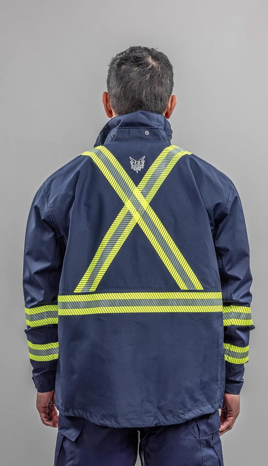 DRIFIRE HYDROflash FR Rain Jacket Class 3, Flame Resistant Rainwear