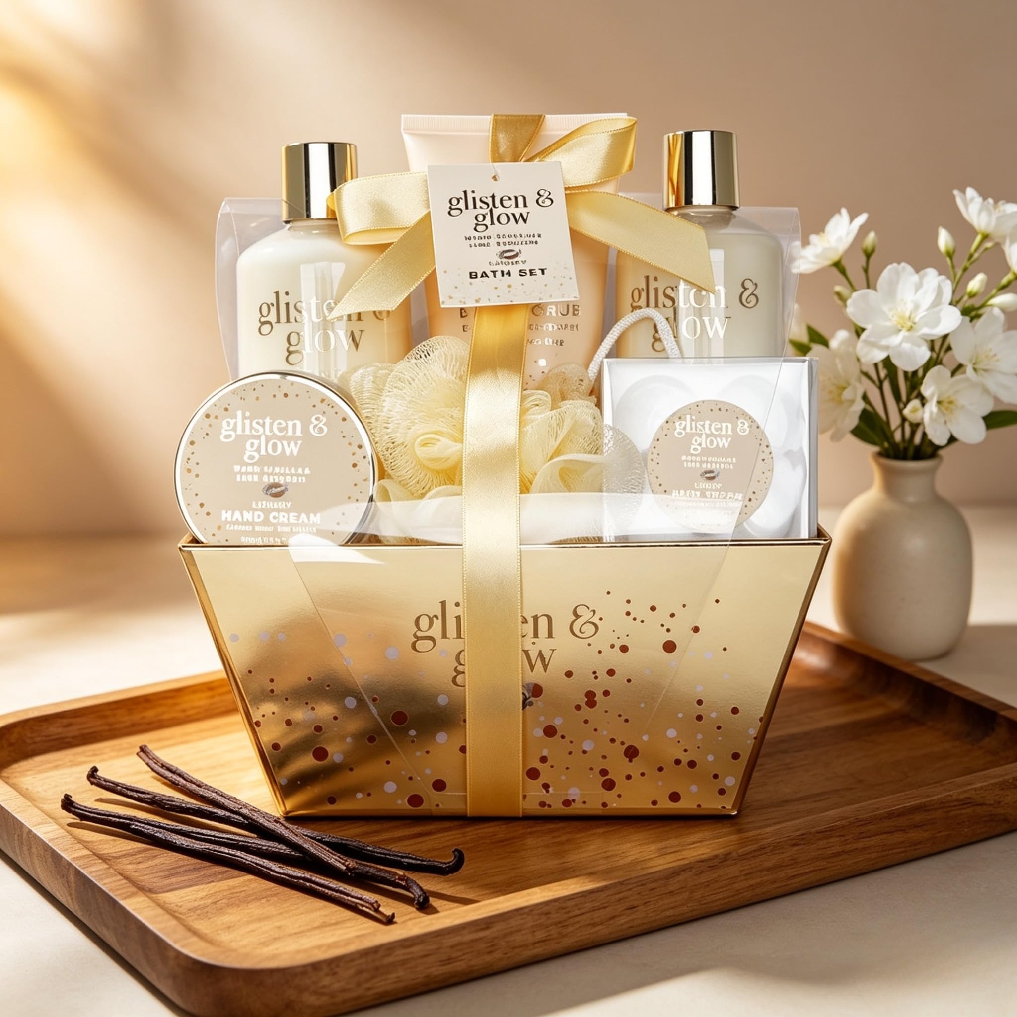 Belle Luxury by Gloss de Coffret cadeau pour femme | Produits de bain | Idée cadeau originale | Panier beauté, soin et bien-être