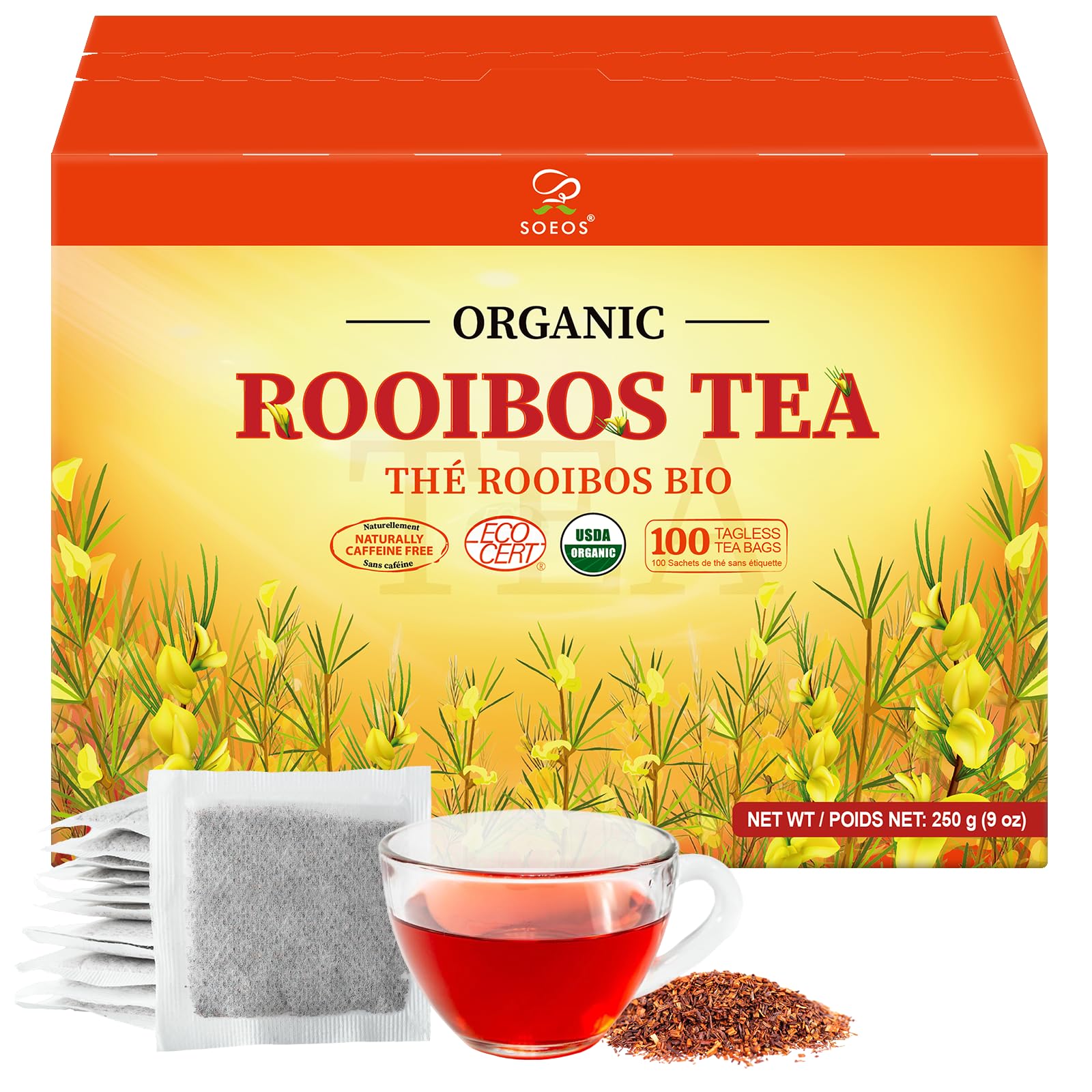 Soeos Organic Rooibos Tea