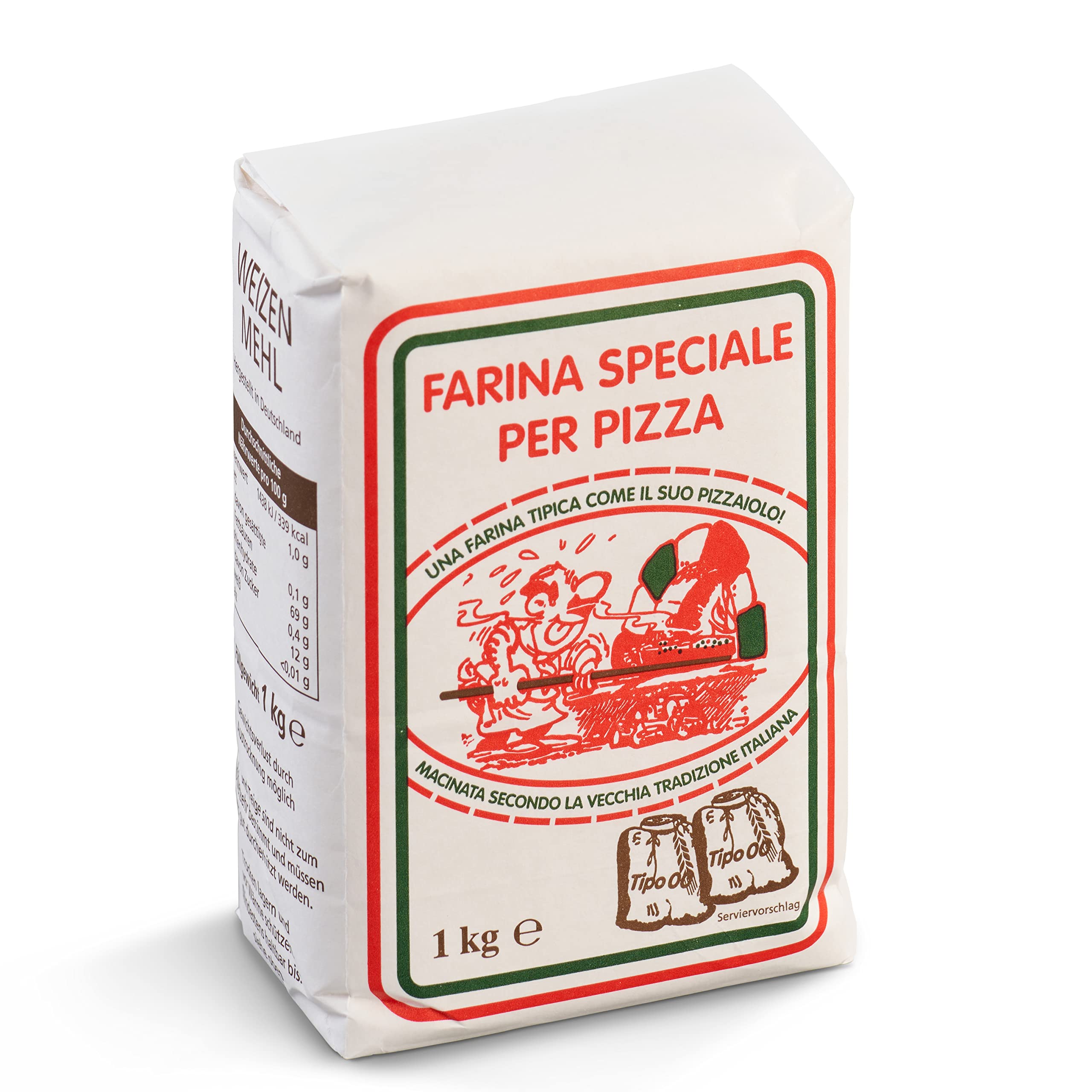 Spezialmehl für Pizza Tipo 00