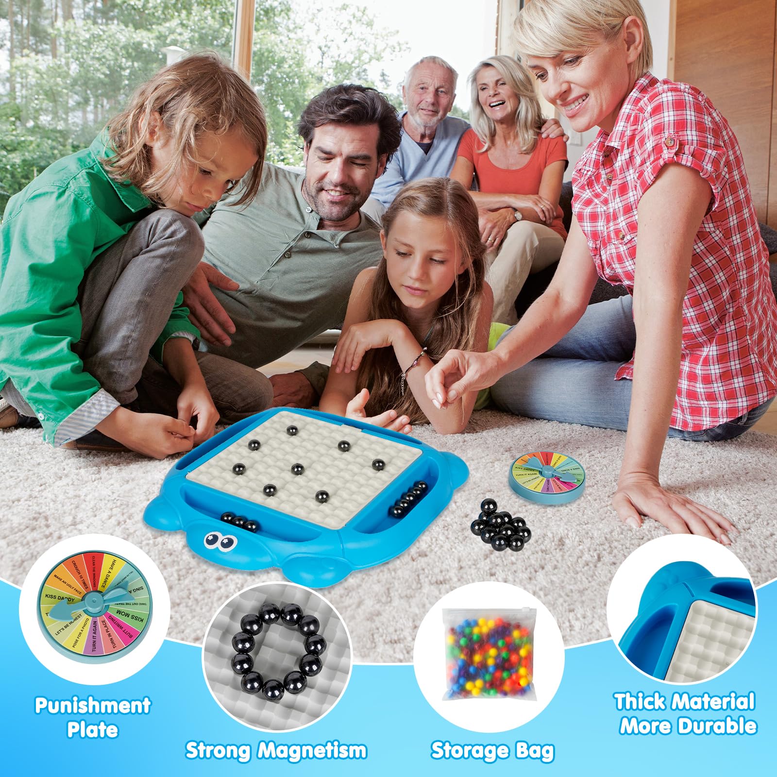 Jeu D'échecs Magnétique - Plateau Avec Pièces Aimantées, Idéal Pour Voyages Ou Jeux En Déplacement