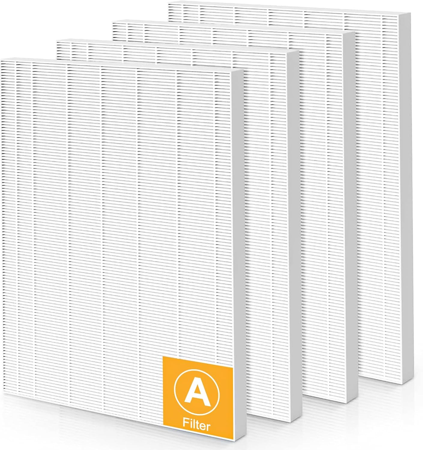 115115 Replacement Filters A Size 21 for Winix PlasmaWave 5300-2, C535, 6300, 5300, 6300-2, P300, AM90, 9000, 5000, 5000B, C909, 9800 Air Purifier, 4 HEPA Filters