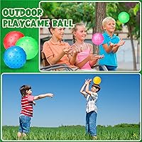 Vista 5 de Jerify Knobby Balls - Pelota sensorial hinchable a granel, suave, inflable, masaje, juguete de plástico para fiesta escolar, juego en interiores