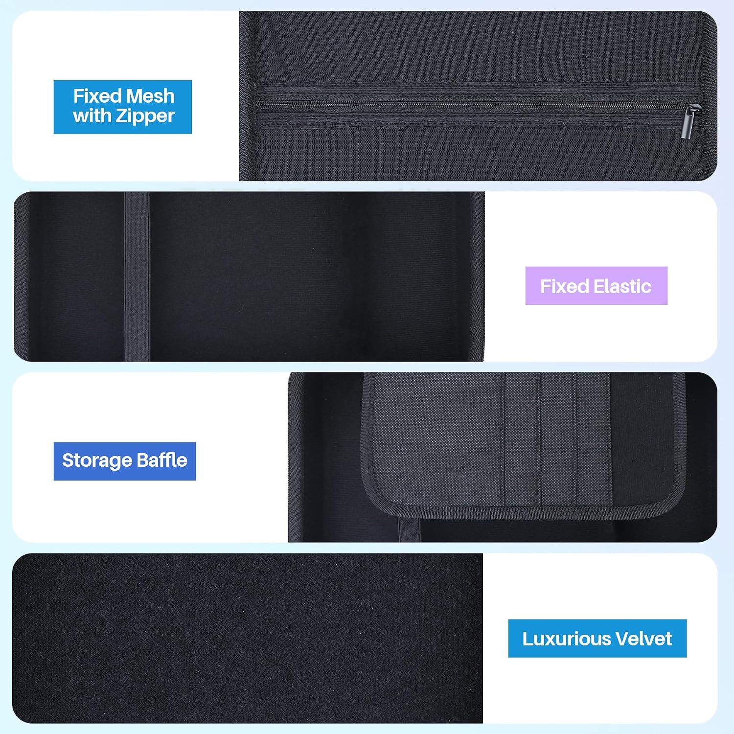 Lebakort Storage Case Compatible with MEGATEK 12.5" / Pofoto 12.5" / WONNIE 12.5" / ieGeek 12.5" / DBPOWER 12" Portable DVD Player (Black, for 12-12.5 Player) 5 81F aCha LL. AC SL1500