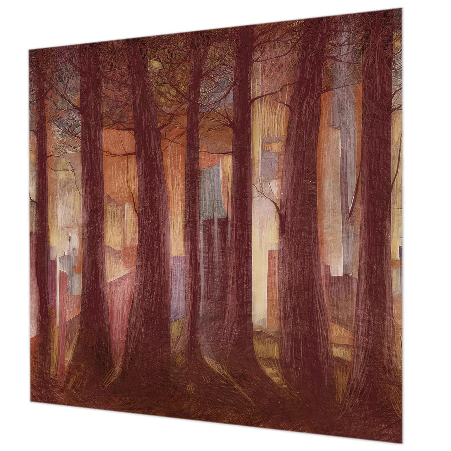Papier peint panoramique facile à nettoyer Tulup 250x250 cm pour salon
