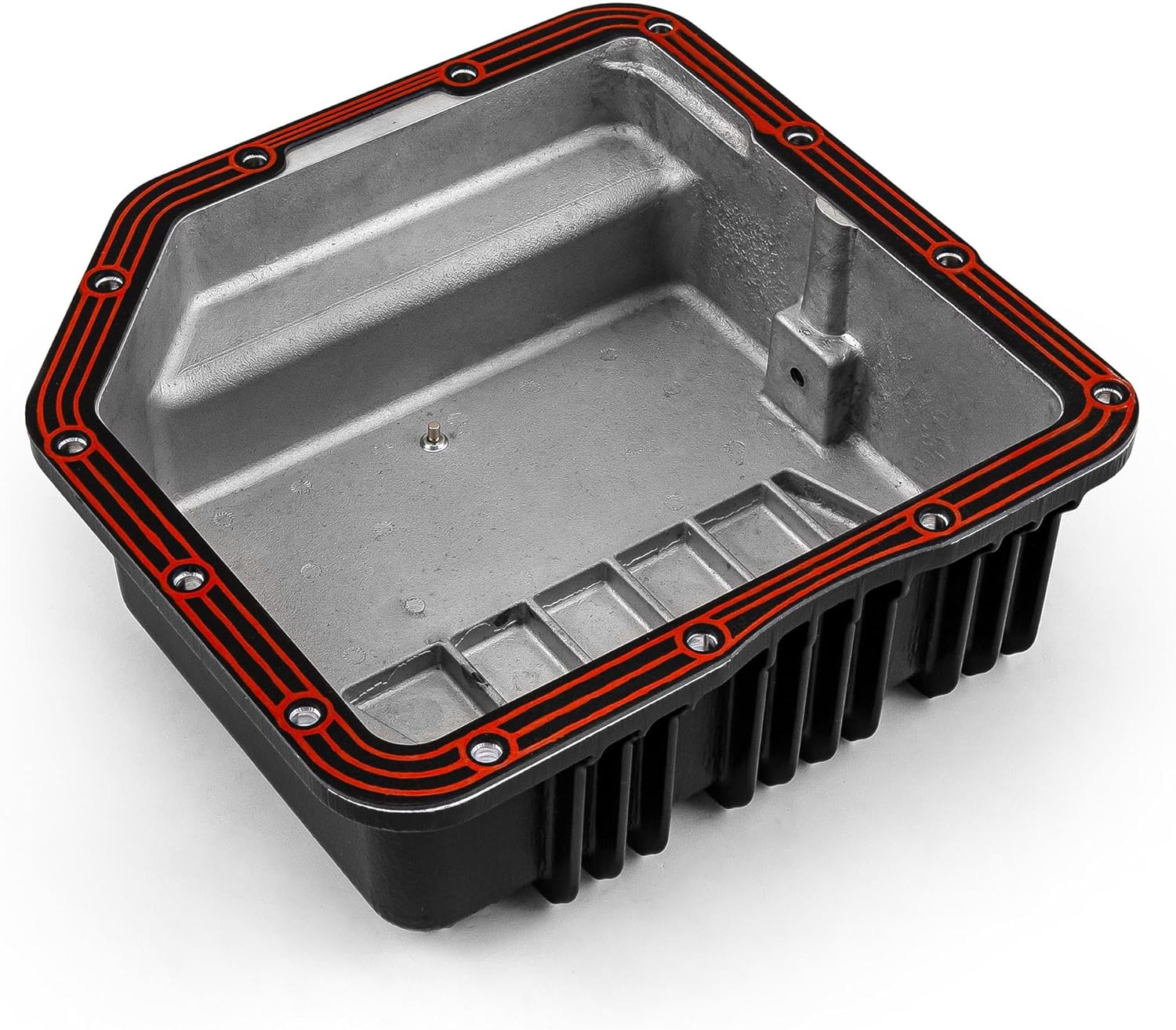 Speedmaster PCE221.1024.02 GM Turbo TH350 Black Extra Capacity Aluminum Transmission Oil Pan Kit