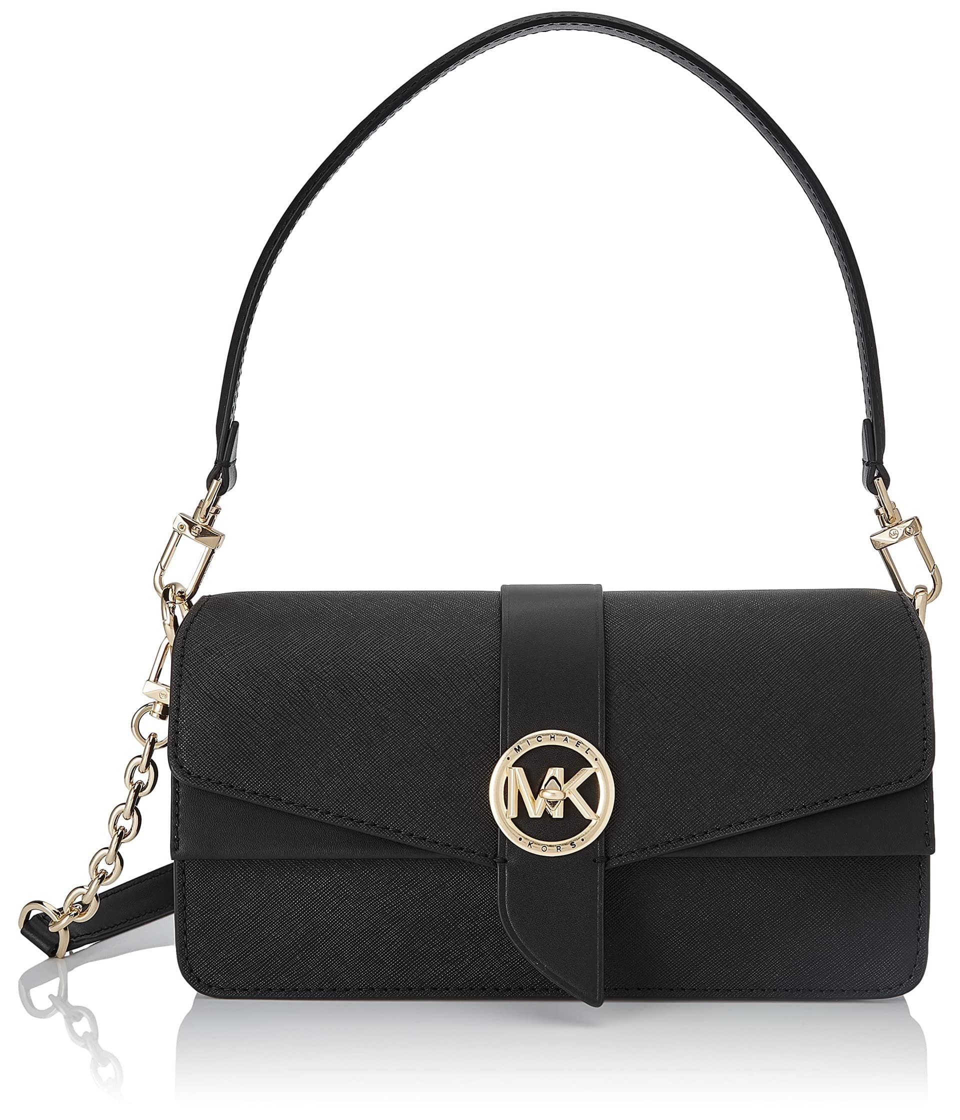 Michael Kors Greenwich torba na ramię, rozmiar M, czarny, m