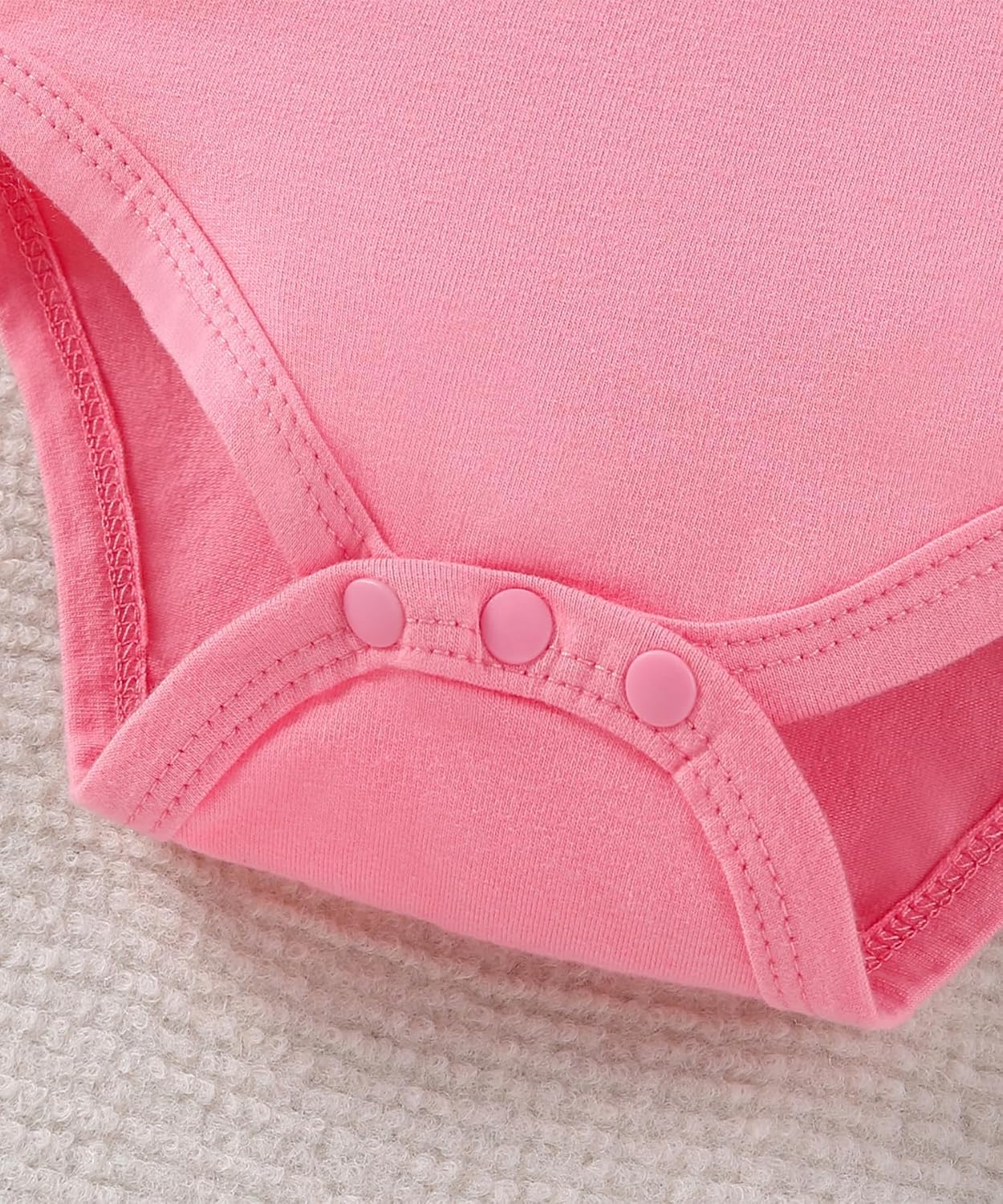 Fullfamous Baby Girl's 3pc Frill Long Sleeve Romper and Pant Set - Image 4