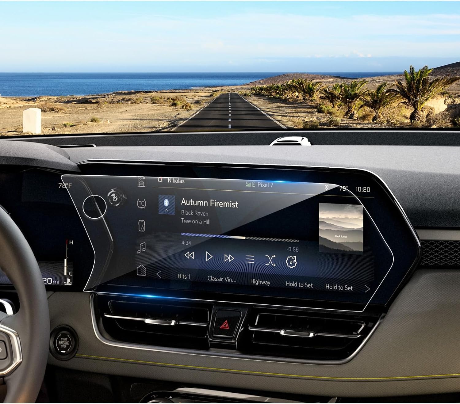 Coleya 2024 Chevy Trailblazer Screen Protector for