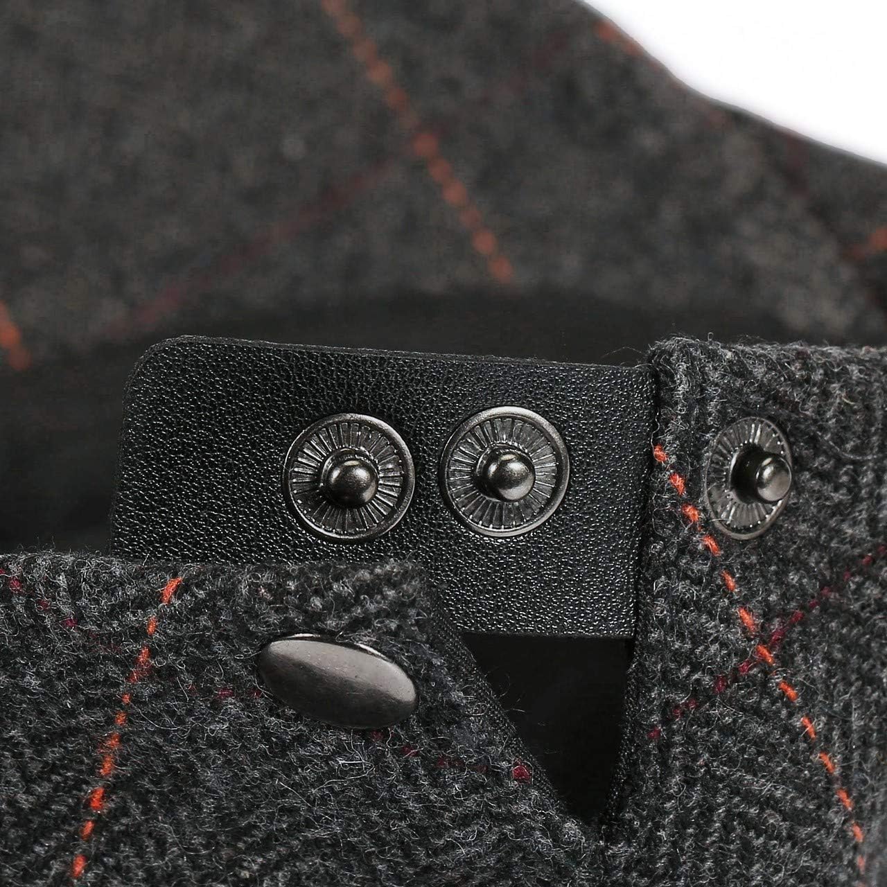 FALETO Men's Flat Ivy Gatsby Newsboy Hat Winter Spring Autumn Driving Cabbie Hunting Cap - Image 7