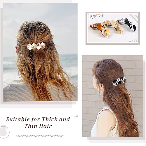 Miniatura 2 de 3 pasadores para el cabello para mujer, accesorios para el cabello para mujer, horquilla francesa grande, accesorios retro para cabello grueso