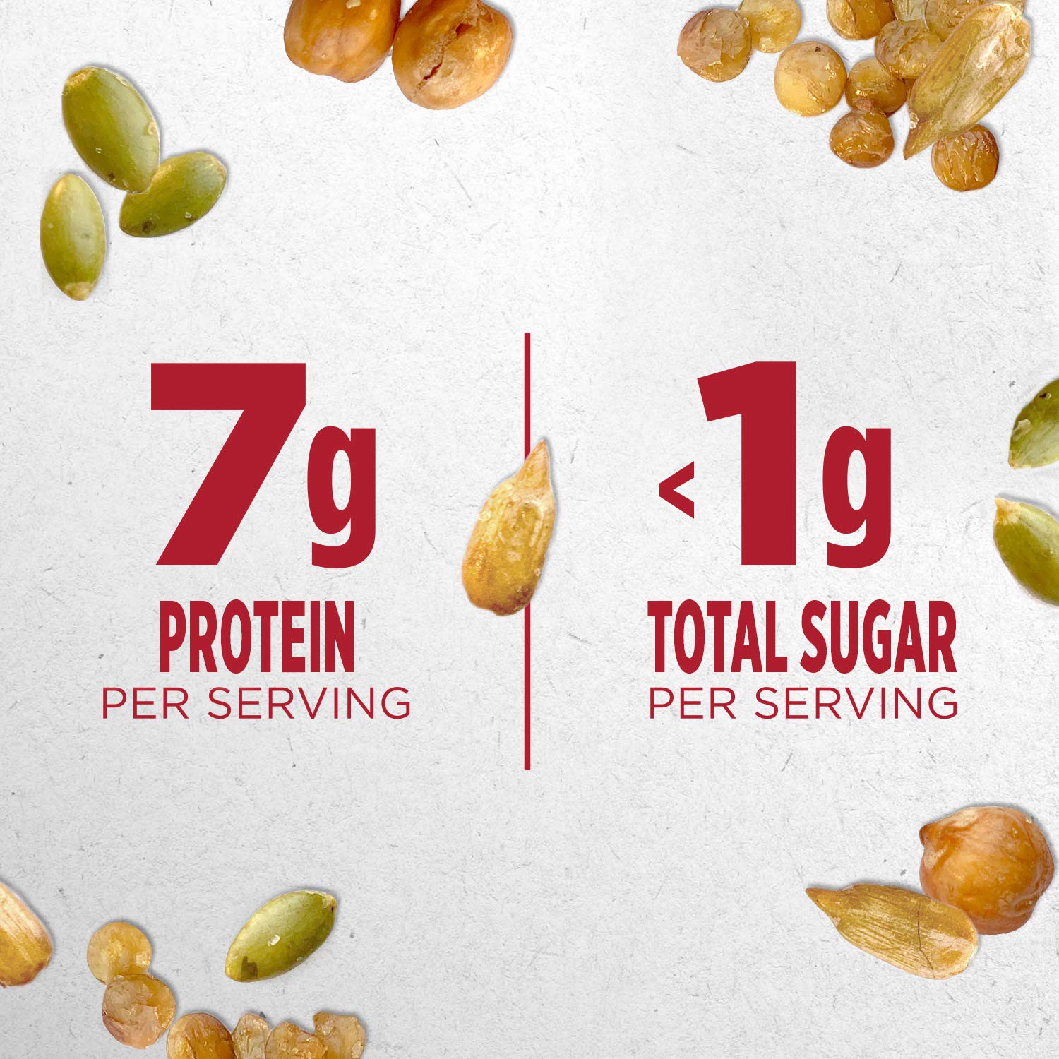 DAVID Seeds Sea Salt Energy-Packed Mix for Snacking, 5 Oz. (Pack Of 8)