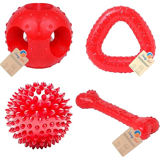 Goofy Tails Rubber Chew Toy Combo