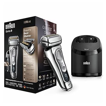 【tmopo210】Braun Series 9 9291cc Braun Series 9 Rechargeable Electric Shaver with Clean Station