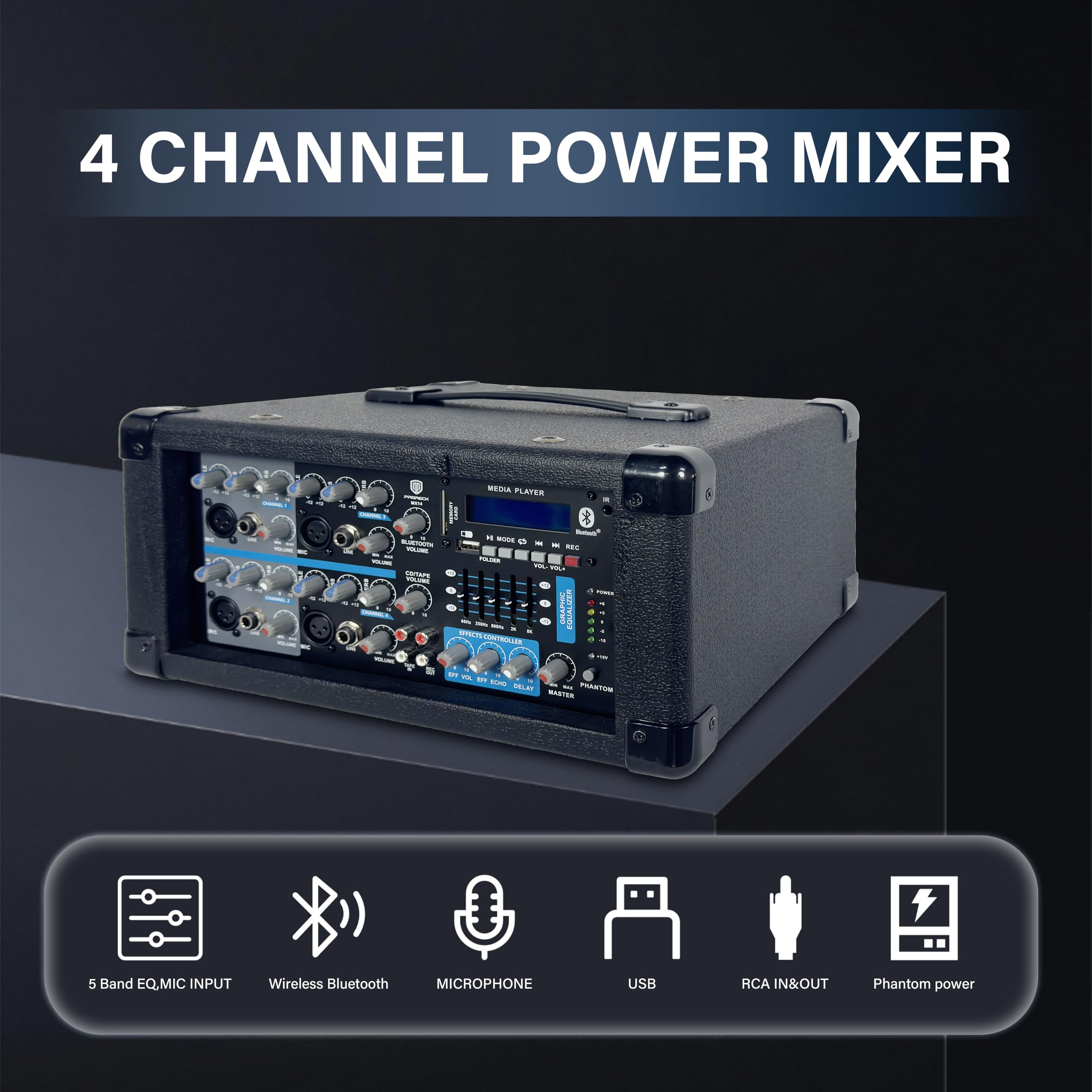 dbx 4個セット sound speaker system LP-204 Amazon.com: 2500W Bluetooth PA Speaker System with 4-Channel