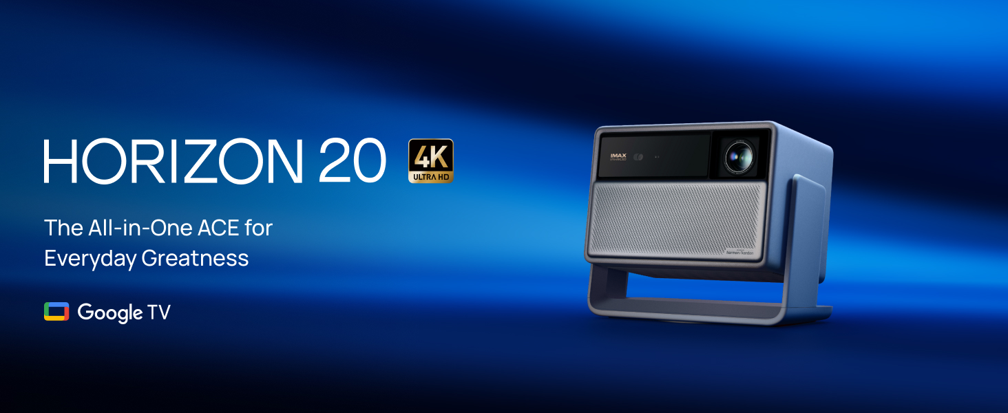 XGIMI New Launch Horizon 20 4K RGB Triple Laser Projector, 3200
